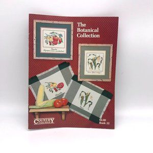 Vintage Cross Stitch Patterns, Botanical Collection Book 22, 1984 Joyce C Bailey